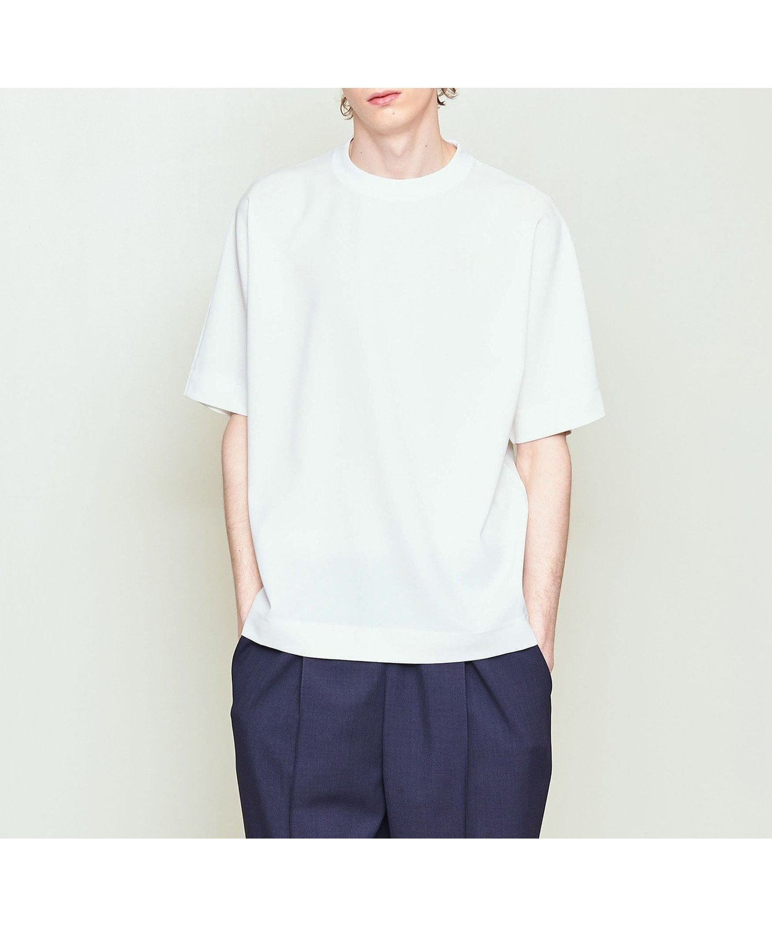 【ユナイテッドアローズ/UNITED ARROWS / MEN】のD.O UNITED ARROWS BY DAISUKE OBANA H/T D/SL CREW TEE/Tシャツ インテリア・キッズ・メンズ・レディースファッション・服の通販 founy(ファニー) 　ファッション　Fashion　メンズファッション　Fashion for Men　エレガント 上品　Elegant　コレクション　Collection, Seasonal Line　ジャケット　Jacket, Outerwear　セットアップ　Set-Up, Coordinated Outfit　定番　Standard, Basic Item　バランス　Balance, Style Balance　WHITE|ID: prp329100004548912 ipo3291000000032972482