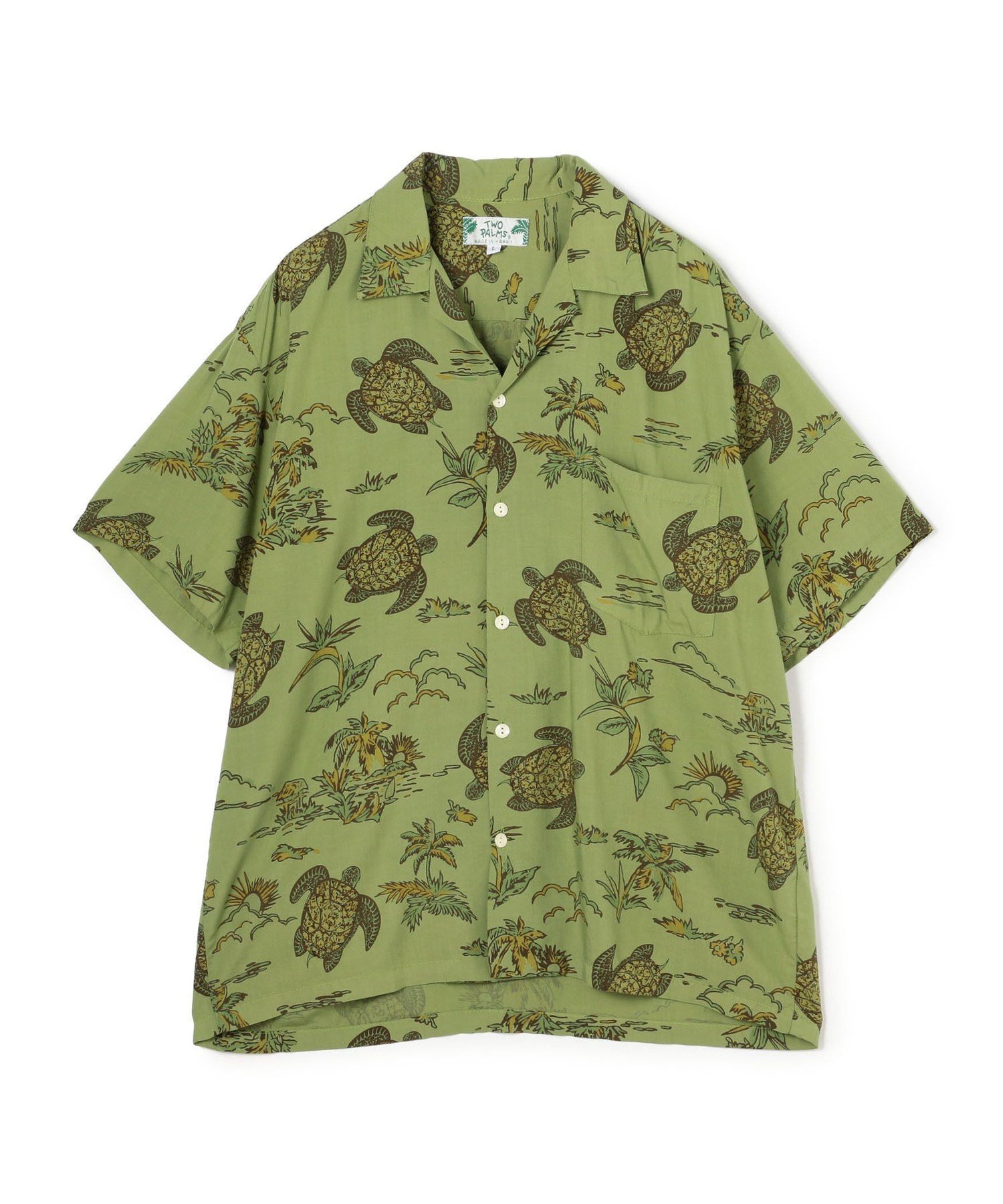 【トゥモローランド/TOMORROWLAND / MEN】の【別注】TWO PALMS レーヨン アロハシャツ インテリア・キッズ・メンズ・レディースファッション・服の通販 founy(ファニー) 　ファッション　Fashion　メンズファッション　MEN　リゾート　Resort　別注　Special Order　54 グリーン系|ID: prp329100004548931 ipo3291000000032148728