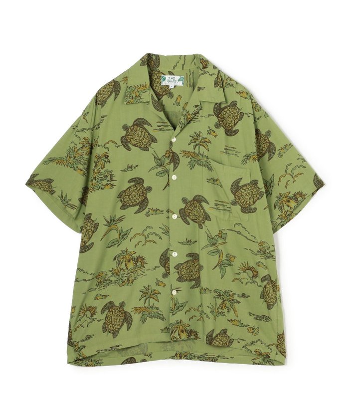 【トゥモローランド/TOMORROWLAND / MEN】の【別注】TWO PALMS レーヨン アロハシャツ インテリア・キッズ・メンズ・レディースファッション・服の通販 founy(ファニー) https://founy.com/ ファッション Fashion メンズファッション Men's Style Online リゾート Resort 別注 Special Order |ID: prp329100004548931 ipo3291000000032658890
