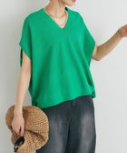【アンディコール/un dix cors】の《縫い目がなくストレスフリーな着心地》ホールガメントフレンチVネック 人気、トレンドファッション・服の通販 founy(ファニー) ファッション Fashion レディースファッション Ladies' Fashion Online トップス・カットソー Tops/Tshirt Vネック V-Neck インナー Inner ウェーブ Wave 秋 Autumn/Fall キャミソール Camisole スカーフ Scarf ストレート Straight タンク Tank デニム Denim バランス Balance ホールガーメント Whole Garment ポケット Pocket おすすめ Recommend エレガント 上品 Elegant thumbnail グリーン|ID: prp329100004548938 ipo3291000000032667879