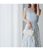 【プロポーション ボディドレッシング/PROPORTION BODY DRESSING】の前後2wayリボンシャーリングブラウス ブルー|ID: prp329100004548988 ipo3291000000032627894