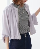 【マジェスティック レゴン/MAJESTIC LEGON】のギャザーライトブルゾン L/グレー|ID: prp329100004549012 ipo3291000000032149727