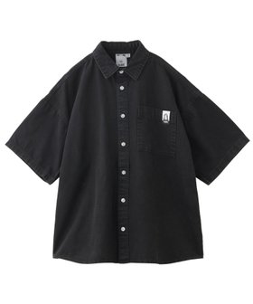 【エックスガール/X-girl】のFADED FACE S/S SHIRT X-girl 人気、トレンドファッション・服の通販 founy(ファニー) ファッション Fashion レディースファッション WOMEN トップス・カットソー Tops/Tshirt シャツ/ブラウス Shirts/Blouses おすすめ Recommend カーゴパンツ Cargo Pants コンパクト Compact セットアップ Set Up ツイル Twill デニム Denim ポケット Pocket ワンポイント One Point 今季 This Season 半袖 Short Sleeve 夏 Summer 春 Spring S/S・春夏 Ss・Spring/Summer |ID:prp329100004549034