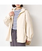 【デッサン/Dessin】のドロストフーデットライトブルゾン(S~L) 人気、トレンドファッション・服の通販 founy(ファニー) ファッション Fashion レディースファッション WOMEN アウター Coat Outerwear ブルゾン Blouson/Jackets カフス Cuffs ダウン Down ポケット Pocket ミドル Middle ワイド Wide 春 Spring thumbnail アイボリー|ID: prp329100004549048 ipo3291000000032242027