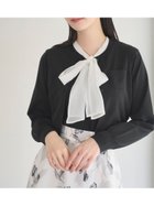 【セルフォード/CELFORD】のカリグラフィーポケット刺繍カーディガン 人気、トレンドファッション・服の通販 founy(ファニー) ファッション Fashion レディースファッション Ladies' Fashion Online トップス・カットソー Tops/Tshirt カーディガン Cardigans アンサンブル Ensemble カーディガン Cardigan シンプル Simple ポケット Pocket 夏 Summer thumbnail BLK[009]|ID: prp329100004549076 ipo3291000000032586218