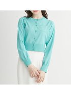 【セルフォード/CELFORD】のカリグラフィーポケット刺繍カーディガン 人気、トレンドファッション・服の通販 founy(ファニー) ファッション Fashion レディースファッション Ladies' Fashion Online トップス・カットソー Tops/Tshirt カーディガン Cardigans アンサンブル Ensemble カーディガン Cardigan シンプル Simple ポケット Pocket 夏 Summer thumbnail GRN[024]|ID: prp329100004549076 ipo3291000000032586219