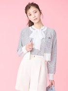 【セルフォード/CELFORD】のカリグラフィーポケット刺繍カーディガン 人気、トレンドファッション・服の通販 founy(ファニー) ファッション Fashion レディースファッション Ladies' Fashion Online トップス・カットソー Tops/Tshirt カーディガン Cardigans アンサンブル Ensemble カーディガン Cardigan シンプル Simple ポケット Pocket 夏 Summer thumbnail BORDER[933]|ID: prp329100004549076 ipo3291000000032586220
