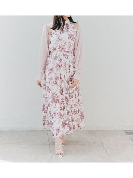 【スナイデル/SNIDEL】の【00サイズあり】アメスリワンピース×ボレロカーデセット インテリア・キッズ・メンズ・レディースファッション・服の通販 founy(ファニー) 　ファッション　Fashion　レディースファッション　WOMEN　アウター　Coat Outerwear　ボレロ　Bolero jackets　カーディガン　Cardigan　シアー　Sheer　ボレロ　Bolero　リボン　Ribbon　ロング　Long　エレガント 上品　Elegant　人気　Popularity　PBEG[036]|ID: prp329100004549520 ipo3291000000032153324