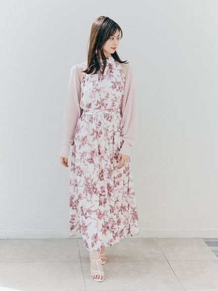 【スナイデル/SNIDEL】の【00サイズあり】アメスリワンピース×ボレロカーデセット インテリア・キッズ・メンズ・レディースファッション・服の通販 founy(ファニー) 　ファッション　Fashion　レディースファッション　Fashion for Women　アウター　Coat / Outerwear Collection　ボレロ・ショート丈ジャケット / ドレス羽織りに　Boleros & Short Jackets　カーディガン　Cardigan, Knitwear　シアー　Sheer, See-Through　ボレロ　Bolero, Short Cardigan　リボン　Ribbon, Bow　ロング　Long, Long-Length　エレガント 上品　Elegant　人気　Popular, Best Seller　PBEG[036]|ID: prp329100004549520 ipo3291000000032982448