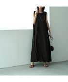 【スタイルデリ/STYLE DELI】の【Psize】マキシ丈タックフレアワンピース ブラック|ID: prp329100004549521 ipo3291000000032708940