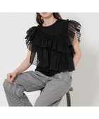 【ユナイテッドアローズ/UNITED ARROWS】のプリーツフリル コンビ カットソー BLK 人気、トレンドファッション・服の通販 founy(ファニー) ファッション Fashion レディースファッション Fashion for Women トップス・カットソー Cut & Sew Tops カットソー・ベーシックTシャツ Cut-and-Sewn Tops / Stretch Tees & Basics アシンメトリー Asymmetrical Style オーガンジー Organza Fabric カットソー Cut and Sewn Top コンビ Combo, Combination Style ストレート Straight, Straight Cut バランス Balance, Style Balance フリル Frill, Ruffle プリーツ Pleats, Pleated thumbnail その他1|ID: prp329100004549532 ipo3291000000033041367