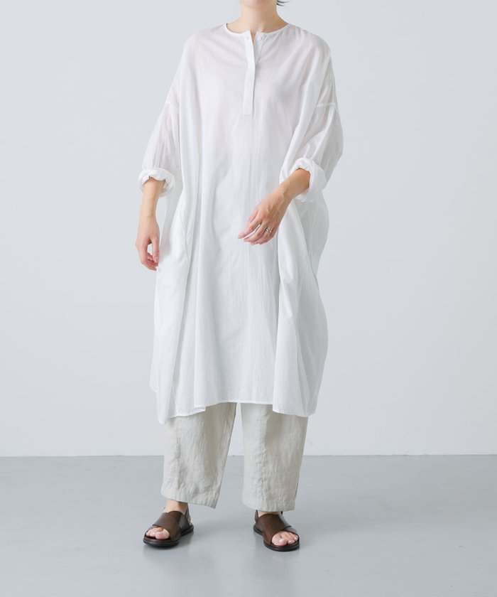 【かぐれ/kagure / URBAN RESEARCH】のボイルチュニックプルオーバー インテリア・キッズ・メンズ・レディースファッション・服の通販 founy(ファニー) https://founy.com/ ファッション Fashion レディースファッション Fashion for Women トップス・カットソー Cut & Sew Tops カジュアルプルオーバー・ニットトップス Pullovers & Knit Tops / Casual Pullovers 2025年 2025 2025春夏・S/S Spring/Summer 2025 SS25 おすすめ Recommended / Our Picks コンパクト Compact, Small Size サンダル Sandals, Summer Shoes シアー Sheer, See-Through ポケット Pocket, Pocket Detail エレガント 上品 Elegant 夏 Summer S/S・春夏 SS, Spring/Summer, Warm Season 長袖 Long Sleeve, Full Sleeve |ID: prp329100004549585 ipo3291000000032752823