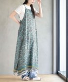 【アールピーエス/rps】のプリントキャミワンピース グリーン|ID: prp329100004549622 ipo3291000000032665367
