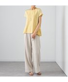 【アナイ/ANAYI】の布帛コンビフリルヘム プルオーバー yellow|ID: prp329100004549652 ipo3291000000032333866