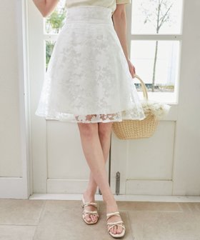 【マジェスティック レゴン/MAJESTIC LEGON】のバックレースアップフレアスカート 人気、トレンドファッション・服の通販 founy(ファニー) ファッション Fashion レディースファッション Fashion for Women スカート Skirts Aライン・フレアスカート A-Line & Flared Skirts シアー Sheer, See-Through フレア Flare, Flared ロング Long, Long-Length 定番 Standard, Basic Item |ID:prp329100004549683