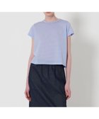 【ビューティ&ユース ユナイテッドアローズ/BEAUTY&YOUTH / UNITED ARROWS】のSteven Alan ギンガムチェック Tシャツ LILAC|ID: prp329100004549710 ipo3291000000032656491