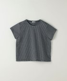 【ビューティ&ユース ユナイテッドアローズ/BEAUTY&YOUTH / UNITED ARROWS】のSteven Alan ギンガムチェック Tシャツ BLACK|ID: prp329100004549710 ipo3291000000032656493
