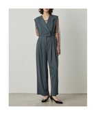 【ビーフラット/bflat】のスタンドアウトカラーオールインパンツ 2点セット パンツドレス ストライプ 結婚式 人気、トレンドファッション・服の通販 founy(ファニー) ファッション Fashion レディースファッション Fashion for Women パンツ Pants & Trousers おすすめ Recommended / Our Picks インナー Innerwear オケージョン Occasion Wear カットソー Cut and Sewn Top ストライプ Stripe, Striped Pattern ドレス Dress, One-Piece ノースリーブ Sleeveless, No-Sleeve フロント Front, Front Design マニッシュ Mannish, Boyish ワイド Wide, Wide Fit 結婚式 Wedding thumbnail ブルー|ID: prp329100004549737 ipo3291000000033634057