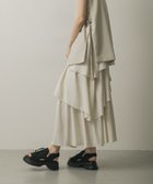 【センスオブプレイス/SENSE OF PLACE by URBAN RESEARCH】のアシメティアードスカート IVORY|ID: prp329100004549756 ipo3291000000032590016