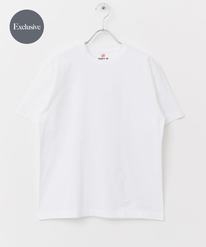 【アーバンリサーチ ドアーズ/URBAN RESEARCH DOORS】の『別注』Hanes*DOORS BEEFY-T DOORS FIT Short-Sleeve インテリア・キッズ・メンズ・レディースファッション・服の通販 founy(ファニー) https://founy.com/ ファッション Fashion レディースファッション Fashion for Women トップス・カットソー Cut & Sew Tops 2025年 2025 2025春夏・S/S Spring/Summer 2025 SS25 アンダー Underwear Essentials プリント Print, Printed Pattern 別注 Limited Edition, Custom Order 夏 Summer S/S・春夏 SS, Spring/Summer, Warm Season |ID: prp329100004549844 ipo3291000000032713291