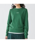 【ラコステ/LACOSTE】のブランドネームロゴ刺繍 クルーネックスウェットプルオーバー トレーナー グリーン|ID: prp329100004549923 ipo3291000000032155583