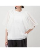 【ミラオーウェン/Mila Owen】のボリュームスリーブチュールレイヤードトップス 人気、トレンドファッション・服の通販 founy(ファニー) 雑誌掲載アイテム Magazine Items ファッション雑誌 Fashion Magazines クラッシィ CLASSY. ファッション Fashion レディースファッション WOMEN トップス・カットソー Tops/Tshirt ボリュームスリーブ / フリル袖 Volume Sleeve ウォッシャブル Washable カットソー Cut And Sew ギャザー Gather 7月号 July Issue シンプル Simple スリーブ Sleeve セパレート Separate 雑誌 Magazine チュール Tulle ノースリーブ No Sleeve バルーン Balloon フェミニン Feminine 夏 Summer エレガント 上品 Elegant thumbnail WHT[001]|ID: prp329100004550035 ipo3291000000032491903