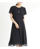 【リフレクト/Reflect】の【夏SALE/WEB先行カラーあり/マシンウォッシュ可】コツキ幾何柄ワンピース 人気、トレンドファッション・服の通販 founy(ファニー) ファッション Fashion レディースファッション Fashion for Women ワンピース Dresses シフォン Chiffon, Lightweight Fabric ジャケット Jacket, Outerwear ドレープ Drape, Draping Fabric フレア Flare, Flared フレアースリーブ Flared Sleeve, Bell Sleeve プリント Print, Printed Pattern ポケット Pocket, Pocket Detail エレガント 上品 Elegant 夏 Summer thumbnail ネイビー|ID: prp329100004550047 ipo3291000000032723450