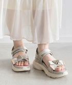 【ランダ/RANDA】のクロスノットリボンスポーツサンダル 人気、トレンドファッション・服の通販 founy(ファニー) ファッション Fashion レディースファッション WOMEN スポーツウェア Sportswear サンダル / ミュール Sandals クッション Cushion サンダル Sandals スポーツ Sports バランス Balance リボン Ribbon thumbnail GRAY|ID: prp329100004550071 ipo3291000000032356148