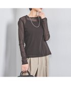 【ユナイテッドアローズ/UNITED ARROWS】のチュール ジャージー カットソー 人気、トレンドファッション・服の通販 founy(ファニー) ファッション Fashion レディースファッション WOMEN トップス・カットソー Tops/Tshirt カットソー Cut and Sewn インナー Inner カットソー Cut And Sew キャミソール Camisole シアー Sheer ジャージー Jersey タンク Tank チュール Tulle バランス Balance thumbnail DK.BROWN|ID: prp329100004550089 ipo3291000000032316455