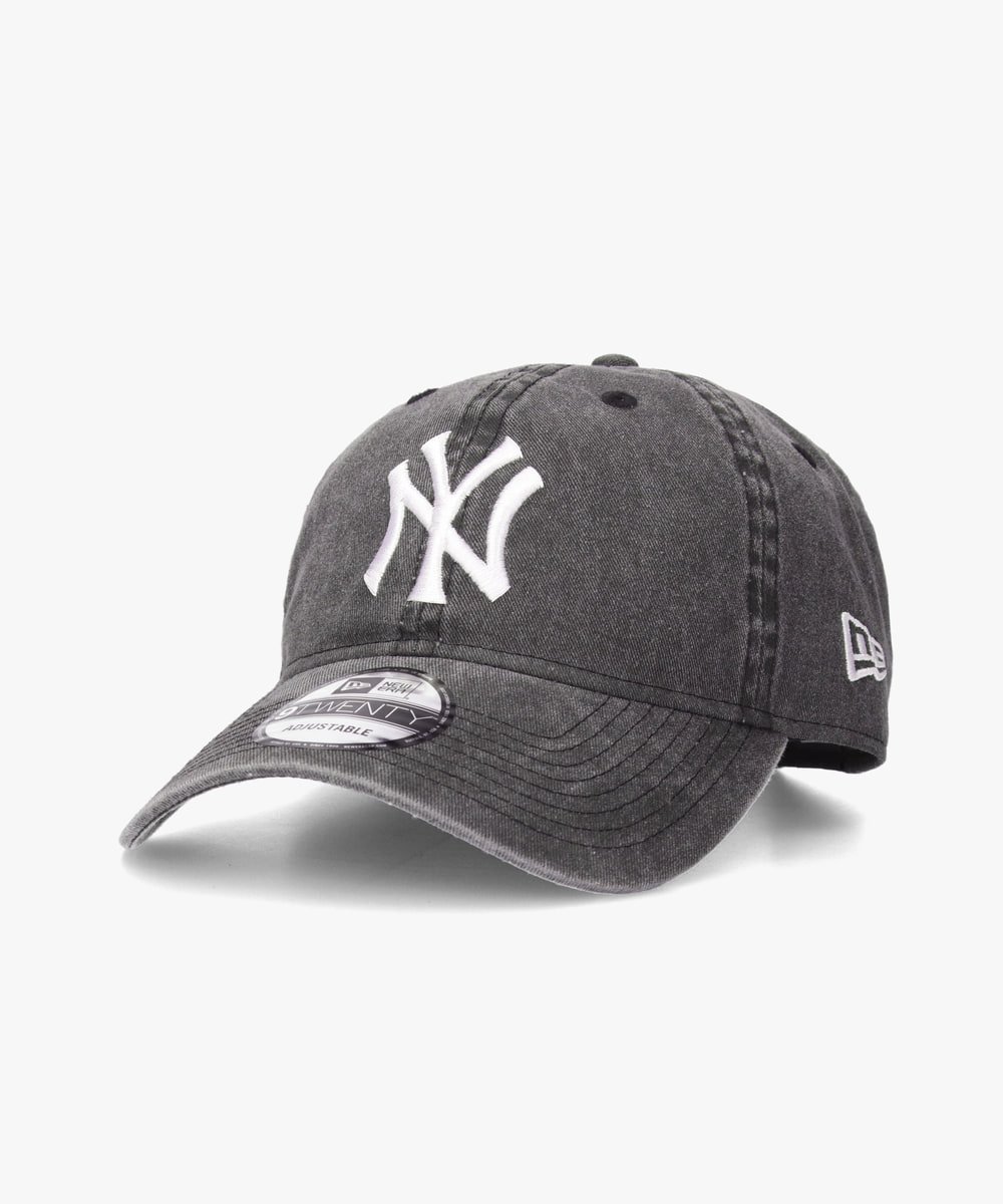 【オーバーライド/OVERRIDE】のNEW ERA 920 NYY インテリア・キッズ・メンズ・レディースファッション・服の通販 founy(ファニー) 　ファッション　Fashion　レディースファッション　Fashion for Women　ウォッシュ　Washed Finish　ヴィンテージ　Vintage Style　キャップ　Cap, Baseball Cap　ダメージ　Distressed, Destroyed　ニューヨーク　New York, NYC Style　フラット　Flat, Flat Shoes　フロント　Front, Front Design　ベーシック　Basic, Essential　別注　Limited Edition, Custom Order　ラップ　Wrap, Wrap Design　NYY WBLK|ID: prp329100004550116 ipo3291000000033558077