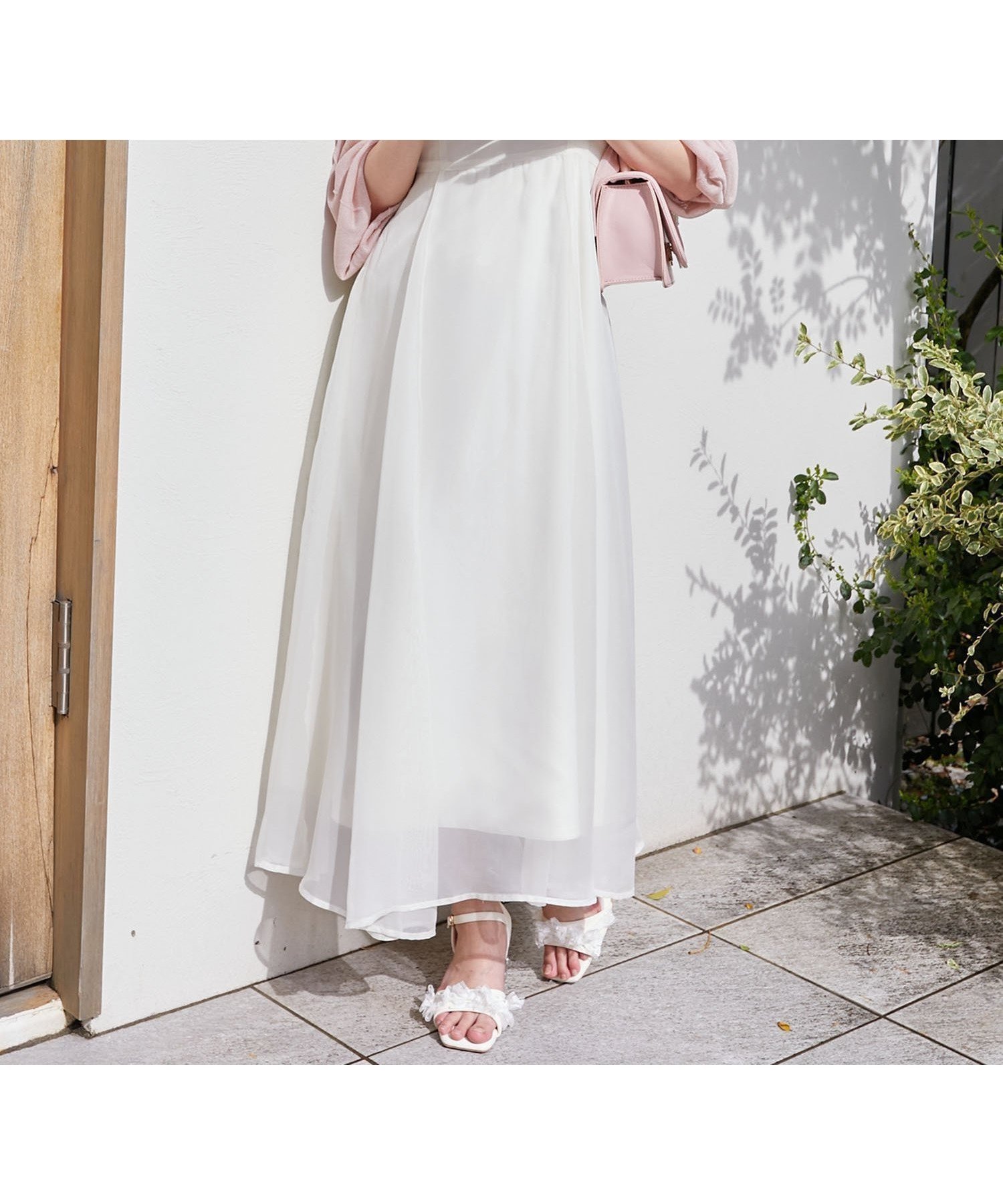 【マジェスティック レゴン/MAJESTIC LEGON】のシアーレディキャミワンピ インテリア・キッズ・メンズ・レディースファッション・服の通販 founy(ファニー) 　ファッション　Fashion　レディースファッション　WOMEN　ワンピース　Dress　キャミワンピース　No Sleeve Dresses　トレンド　Trend　フィット　Fit　ラップ　Wrap　アイボリー|ID: prp329100004550133 ipo3291000000032249293