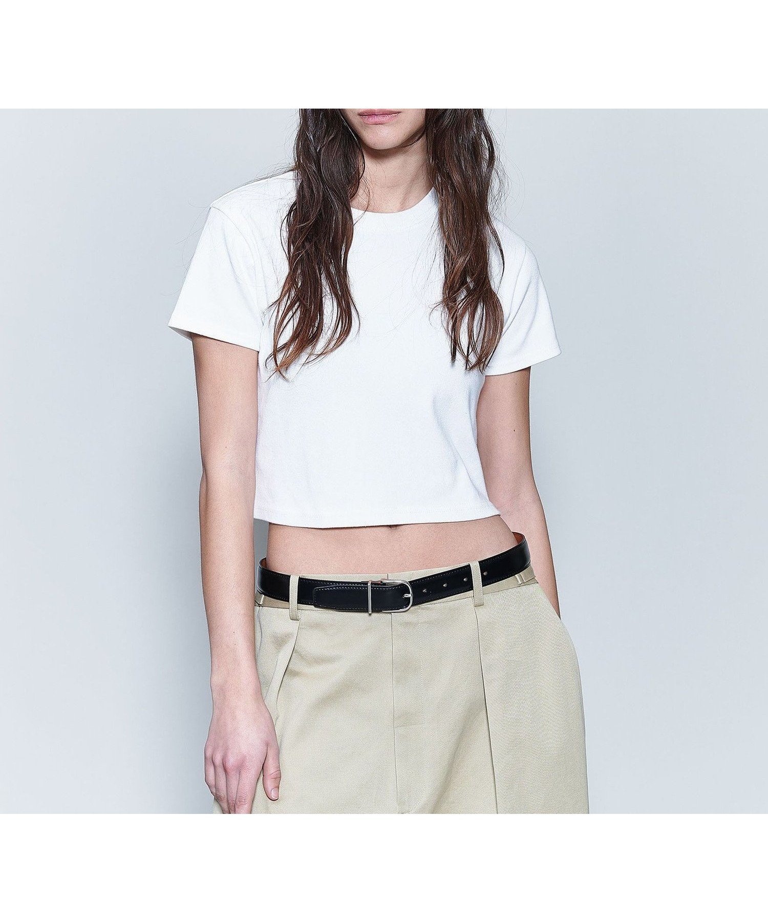 【ビューティ&ユース ユナイテッドアローズ/BEAUTY&YOUTH / UNITED ARROWS】の6(ROKU) コットン クロップド Tシャツ インテリア・キッズ・メンズ・レディースファッション・服の通販 founy(ファニー) 　ファッション　Fashion　レディースファッション　Fashion for Women　トップス・カットソー　Cut & Sew Tops　シャツ・ブラウス・オフィスカジュアル　Elegant Blouses & Button-Ups　ロングTシャツ・Tシャツ　Longline T-Shirts & Tees　クロップド　Cropped, Short Length　WHITE|ID: prp329100004550176 ipo3291000000033642109