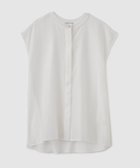 【ロペ/ROPE'】の布帛コンビフレンチスリーブ ホワイト(10)|ID: prp329100004550240 ipo3291000000032642695