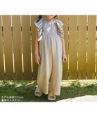 【リジェール/riziere / KIDS】のショルダーフリルシャーリングオールインワン 人気、トレンドファッション・服の通販 founy(ファニー) ファッション Fashion キッズファッション KIDS Children’s Clothing おすすめ Recommend ショルダー Shoulder フリル Frills ポケット Pocket 夏 Summer thumbnail BEIGE|ID: prp329100004550242 ipo3291000000032680935