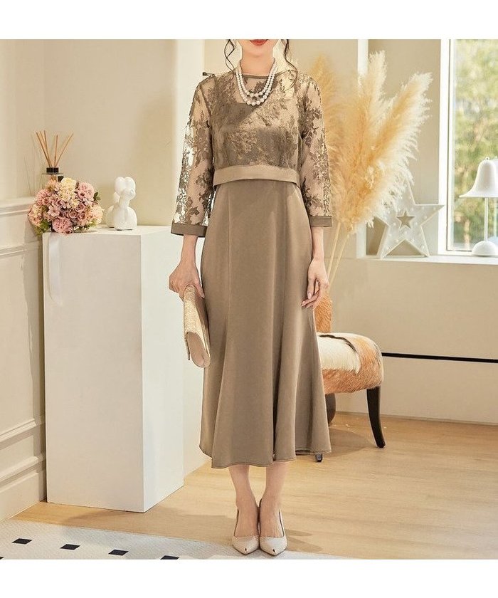 【ドレス/DRESS+】のパーティードレス ドレス 結婚式 ワンピース レース インテリア・キッズ・メンズ・レディースファッション・服の通販 founy(ファニー) https://founy.com/ ファッション Fashion レディースファッション Fashion for Women ワンピース Dresses フォーマル・パーティードレス・結婚式用ドレス Elegant & Casual Dresses アンサンブル Ensemble Set ジャケット Jacket, Outerwear スリット Slit, Slit Detail デコルテ Décolleté, Neckline ドレス Dress, One-Piece マーメイド Mermaid, Fishtail Silhouette リボン Ribbon, Bow レース Lace, Lace Fabric ロング Long, Long-Length エレガント 上品 Elegant 結婚式 Wedding |ID: prp329100004550250 ipo3291000000033567703