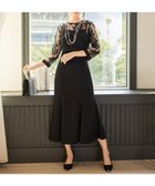 【ドレス/DRESS+】のパーティードレス ドレス 結婚式 ワンピース レース ブラック|ID: prp329100004550250 ipo3291000000033567709