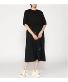 【スーパーハッカ/SUPER HAKKA】のコットンローンワッシャーバードツリー刺繡×天竺ワンピース 人気、トレンドファッション・服の通販 founy(ファニー) ファッション Fashion レディースファッション WOMEN ワンピース Dress ブラウジング Browsing ポケット Pocket 夏 Summer thumbnail ブラック|ID: prp329100004550268 ipo3291000000032261931