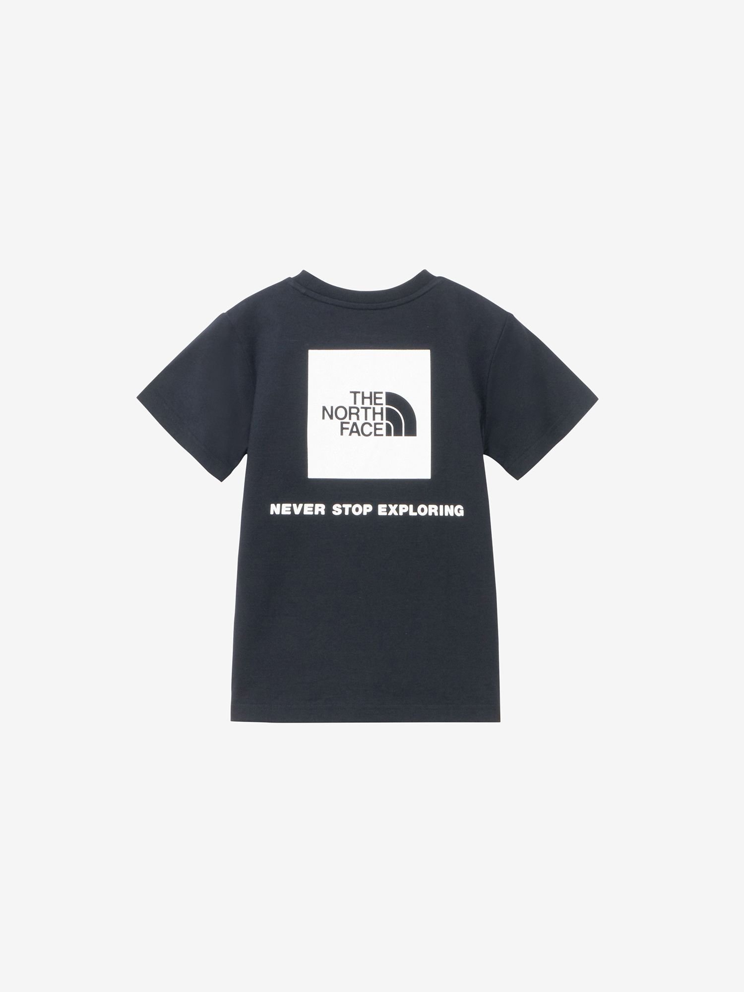 【ザ ノース フェイス/THE NORTH FACE / KIDS】のショートスリーブバックスクエアロゴティー(キッズ) インテリア・キッズ・メンズ・レディースファッション・服の通販 founy(ファニー) 　ファッション　Fashion　キッズファッション　KIDS　なめらか　Smooth　スクエア　Square　半袖　Short Sleeve　ブラック|ID: prp329100004550274 ipo3291000000032418111