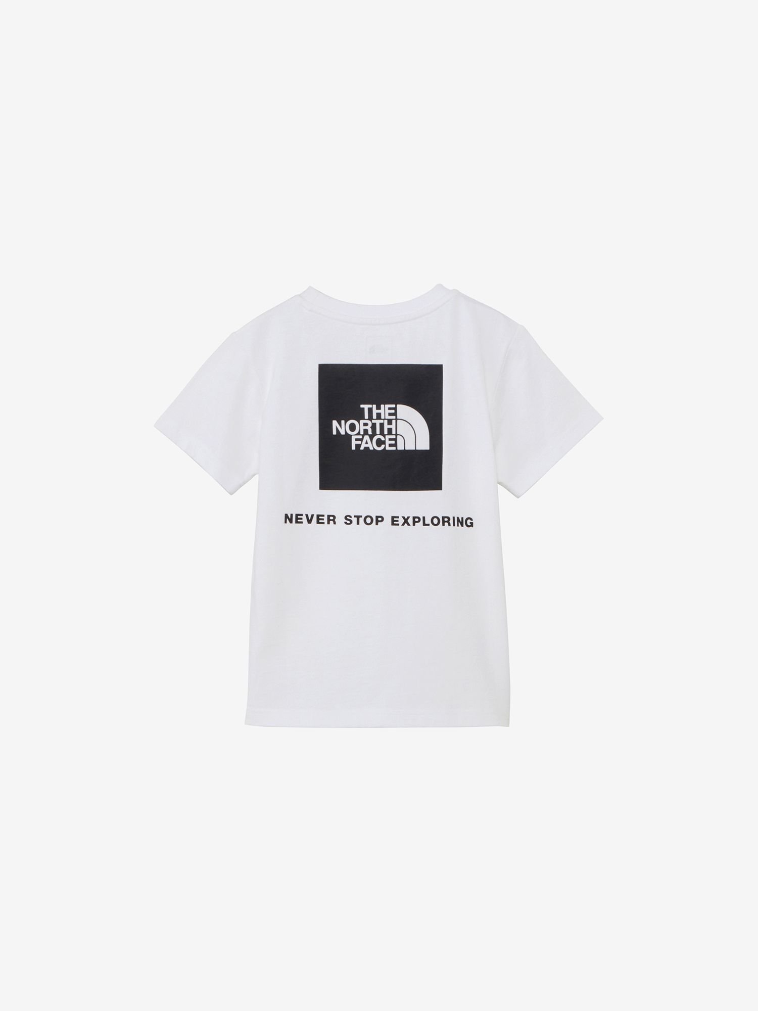 【ザ ノース フェイス/THE NORTH FACE / KIDS】のショートスリーブバックスクエアロゴティー(キッズ) インテリア・キッズ・メンズ・レディースファッション・服の通販 founy(ファニー) 　ファッション　Fashion　キッズファッション　KIDS　なめらか　Smooth　スクエア　Square　半袖　Short Sleeve　ホワイト|ID: prp329100004550274 ipo3291000000032418115