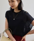 【ロペ/ROPE'】のラミー フレンチスリーブプルオーバー/サマーニット ネイビー(40)|ID: prp329100004550280 ipo3291000000032609470