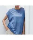【ロペ/ROPE'】のラミー フレンチスリーブプルオーバー/サマーニット ブルー(44)|ID: prp329100004550280 ipo3291000000032609471