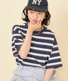 【フリークスストア/FREAK'S STORE】のボーダービッグTシャツ 25SS ネイビー|ID: prp329100004550363 ipo3291000000032371943