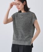 【インディヴィ/INDIVI】の【ファンシー素材】透かし柄ニットベスト 人気、トレンドファッション・服の通販 founy(ファニー) ファッション Fashion レディースファッション WOMEN アウター Coat Outerwear トップス・カットソー Tops/Tshirt ニット Knit Tops ベスト/ジレ Gilets/Vests イタリア Italy インナー Inner コレクション Collection スリット Slit 透かし Watermark ノースリーブ No Sleeve バランス Balance ベスト Vest おすすめ Recommend 夏 Summer 2025年 2025 2025春夏・S/S Ss,Spring/Summer,2025 thumbnail チャコールグレー|ID: prp329100004550384 ipo3291000000032159183