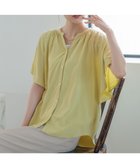 【グローバルワーク/GLOBAL WORK】のさらさらリラックスブラウス半袖/987187 ピスタチオ64|ID: prp329100004550414 ipo3291000000032283771