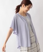 【グローバルワーク/GLOBAL WORK】のさらさらリラックスブラウス半袖/987187 ブルーラベンダー97|ID: prp329100004550414 ipo3291000000032283774