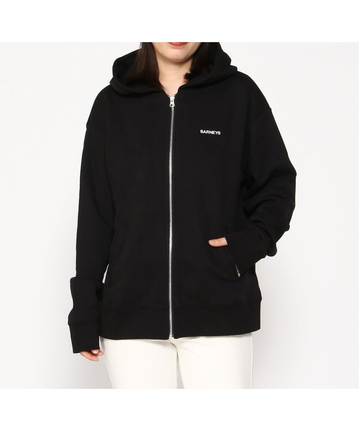 【その他のブランド/Other】のBARNEYS ロゴ入りスエットジップパーカ インテリア・キッズ・メンズ・レディースファッション・服の通販 founy(ファニー) https://founy.com/ ファッション Fashion レディースファッション WOMEN トップス・カットソー Tops/Tshirt パーカ Sweats ジップアップ Zip Up センター Center |ID: prp329100004550523 ipo3291000000032160213