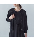 【ロートレ アモン/LAUTRE AMONT】の【WEB限定】ひやさらシワレスライトカーディガン≪洗濯機で洗える≫ ブラック|ID: prp329100004550527 ipo3291000000032674456
