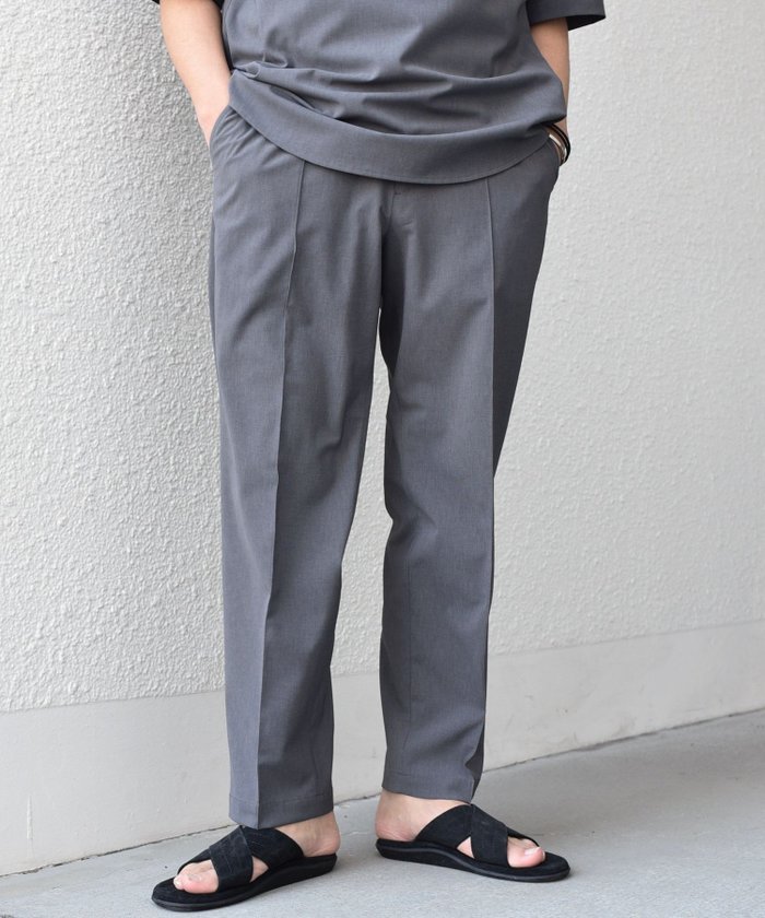【シップス/SHIPS / MEN】のSHIPS any 吸水速乾 Rapidry クリース アンクル テーパード イージーパンツ(セットアップ対応) インテリア・キッズ・メンズ・レディースファッション・服の通販 founy(ファニー) https://founy.com/ ファッション Fashion メンズファッション Fashion for Men ボトムス Bottoms アンクル Ankle-Length Design 春 Spring 吸水 Absorbent, Quick-Dry 軽量 Lightweight, Ultra Light ジャケット Jacket, Outerwear スピンドル Spindle, Drawcord セットアップ Set-Up, Coordinated Outfit テーパード Tapered, Tapered Pants フィット Fit, Slim Fit フロント Front, Front Design ポロシャツ Polo Shirt, Collared Tee リラックス Relax, Relaxed Fit S/S・春夏 SS, Spring/Summer, Warm Season 夏 Summer |ID: prp329100004550600 ipo3291000000033550529
