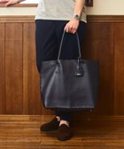 【シップス/SHIPS / MEN】の【WEB限定】SHIPS 合成皮革 ビズ トート バッグ (クラッチバッグ付き) ネイビー|ID: prp329100004550654 ipo3291000000033448880