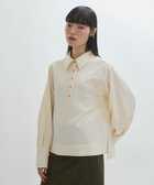 【アダム エ ロペ/ADAM ET ROPE'】の【サステナブル】スキッパーシャツ 人気、トレンドファッション・服の通販 founy(ファニー) ファッション Fashion レディースファッション Fashion for Women トップス・カットソー Cut & Sew Tops シャツ・ブラウス・オフィスカジュアル Elegant Blouses & Button-Ups 春 Spring ジャケット Jacket, Outerwear スキッパー Skipper, Open Collar スラックス Slacks, Dress Pants ツイル Twist, Twisted Detail デニム Denim, Jeans Material フェミニン Feminine, Girly フロント Front, Front Design ポケット Pocket, Pocket Detail ポロシャツ Polo Shirt, Collared Tee メタル Metal, Metal Parts ワイド Wide, Wide Fit S/S・春夏 SS, Spring/Summer, Warm Season おすすめ Recommended / Our Picks 夏 Summer 2025年 2025 2025春夏・S/S Spring/Summer 2025 SS25 thumbnail キナリ(16)|ID: prp329100004550674 ipo3291000000033470023